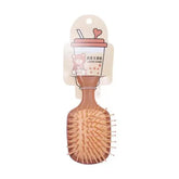 New 1 Pc Wooden Style Bear Hair Brush